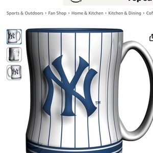 Set of 6 NY Yankees Mugs